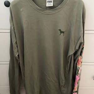 Pink long sleeve top